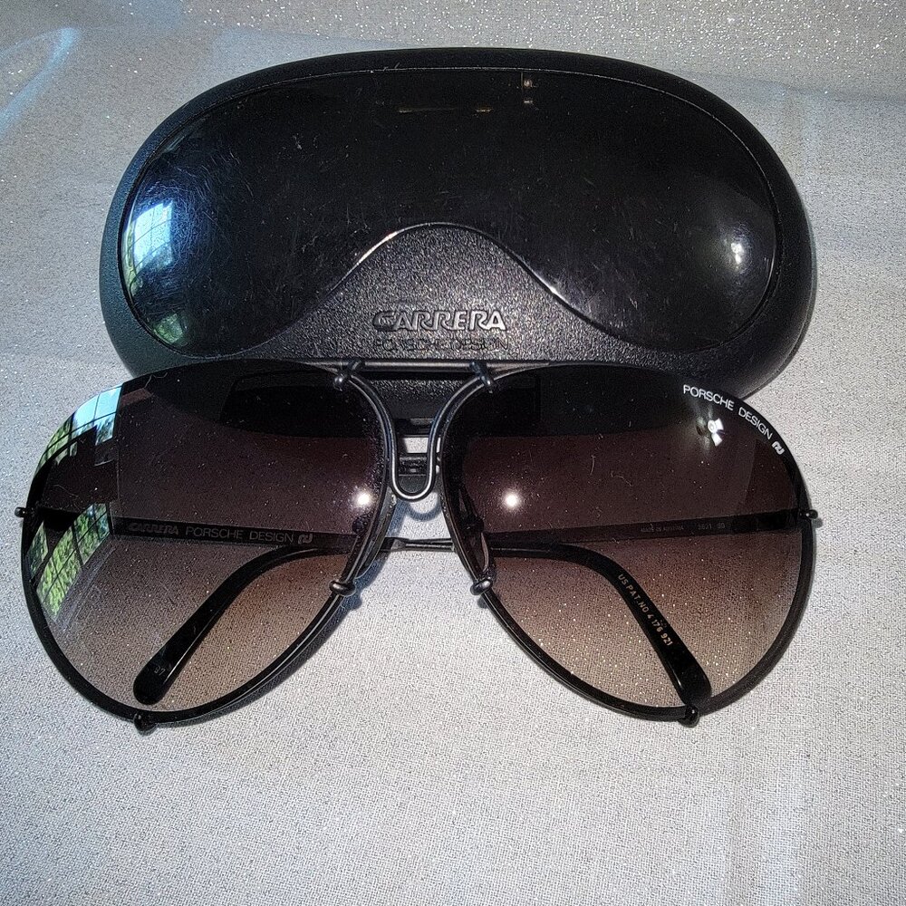 Vintage PORSCHE CARRERA Design Aviator Sunglasses
